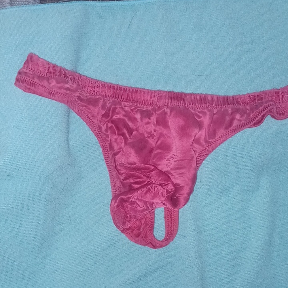 COPY - Silky Red Lace Thong